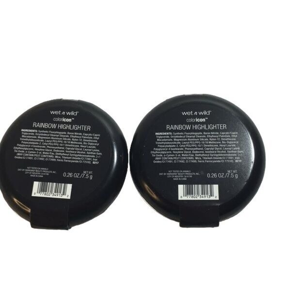 Wet n wild Color Icon Rainbow Highlighter Bronze Over the Rainbow 34913 Lot of 2 - Picture 2 of 5